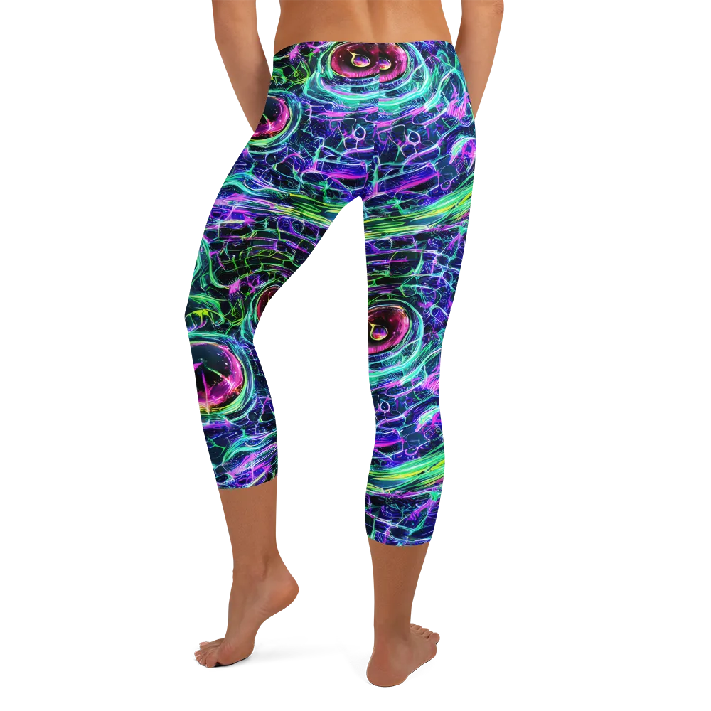 Chalmers Vortex on Capri Leggings — Back