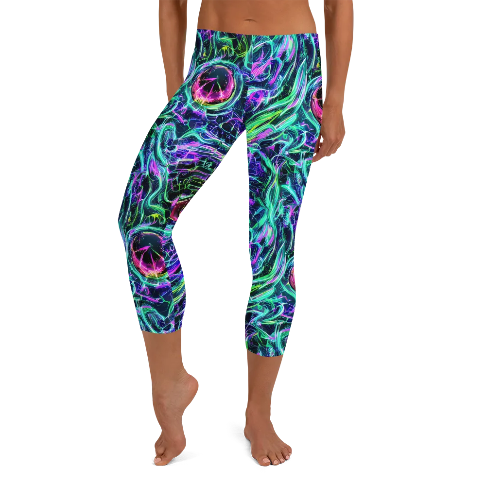 Chalmers Vortex on Capri Leggings — Front