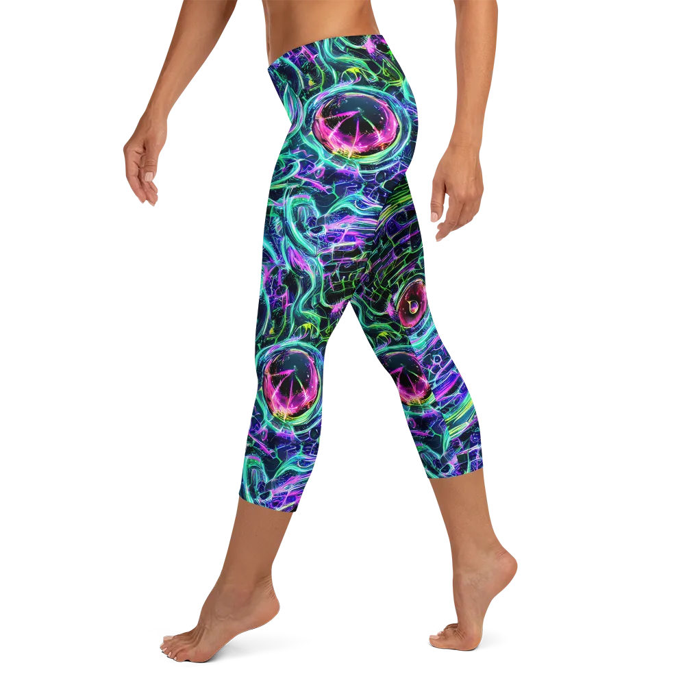 Chalmers Vortex on Capri Leggings — Left