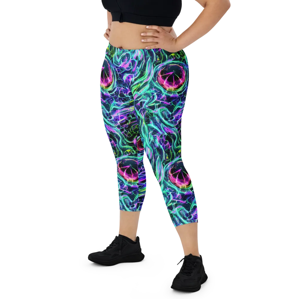 Chalmers Vortex on Capri Leggings — Front
