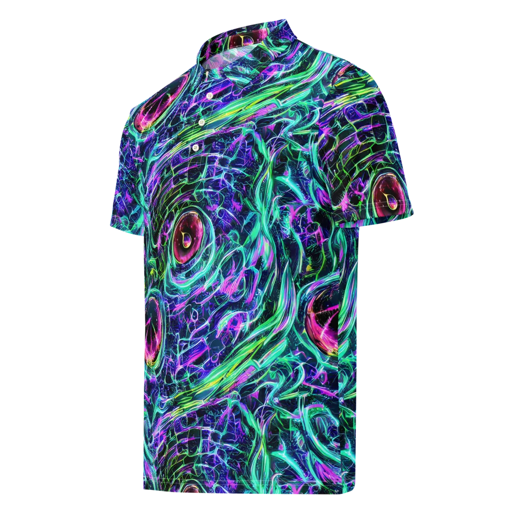 Chalmers Vortex on Men's Slim Fit Polo Shirt — Left Front