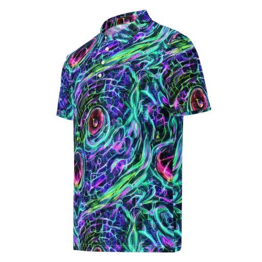 Chalmers Vortex on a Men's Slim Fit Polo Shirt