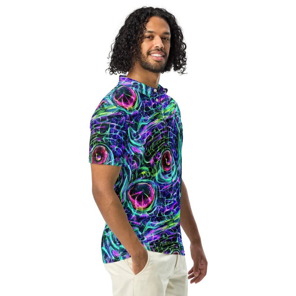 Chalmers Vortex on Men's Slim Fit Polo Shirt — Right Front