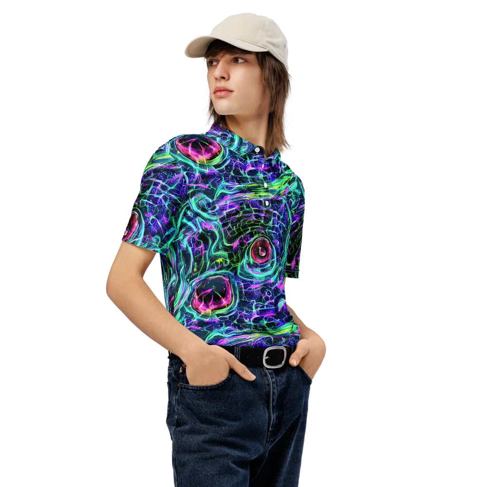 Chalmers Vortex on Men's Slim Fit Polo Shirt — Right Front