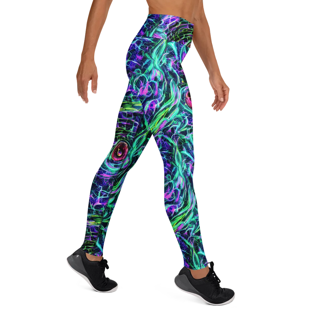 Chalmers Vortex on Yoga Leggings — Right