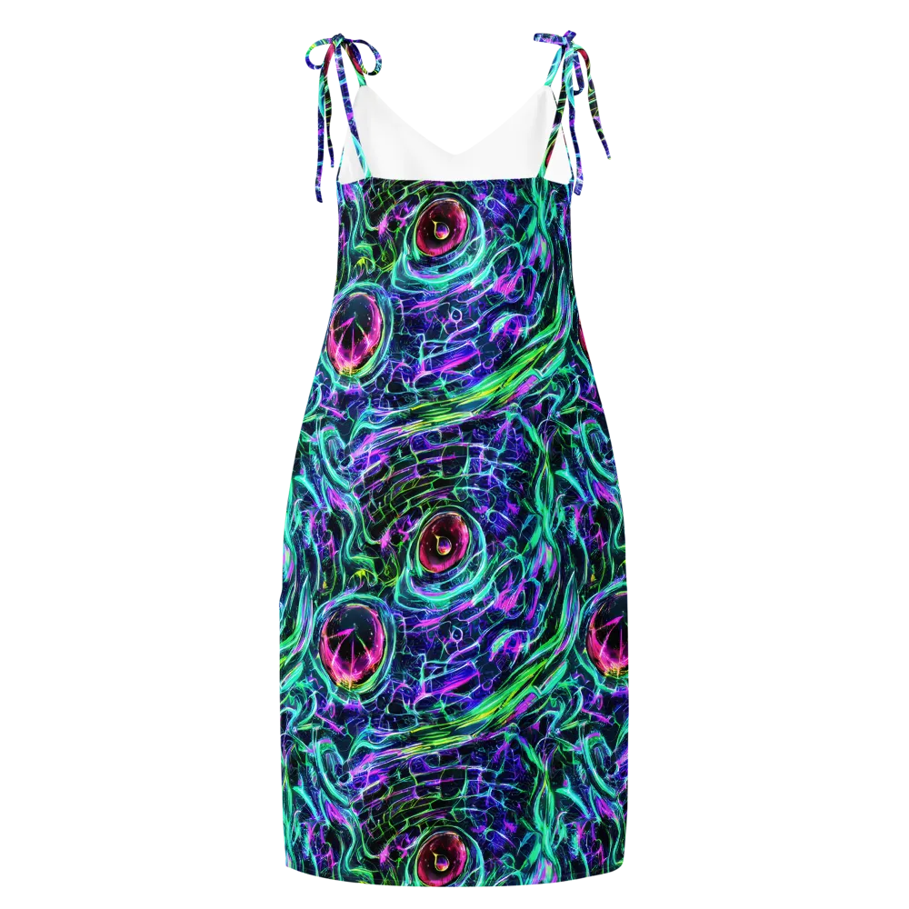 Chalmers Vortex on Slip Dress — Back