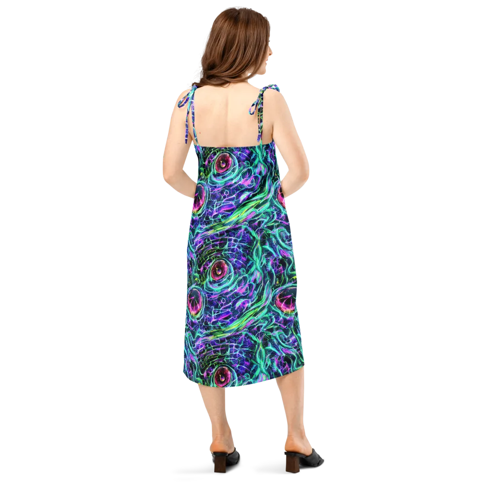 Chalmers Vortex on Slip Dress — Back
