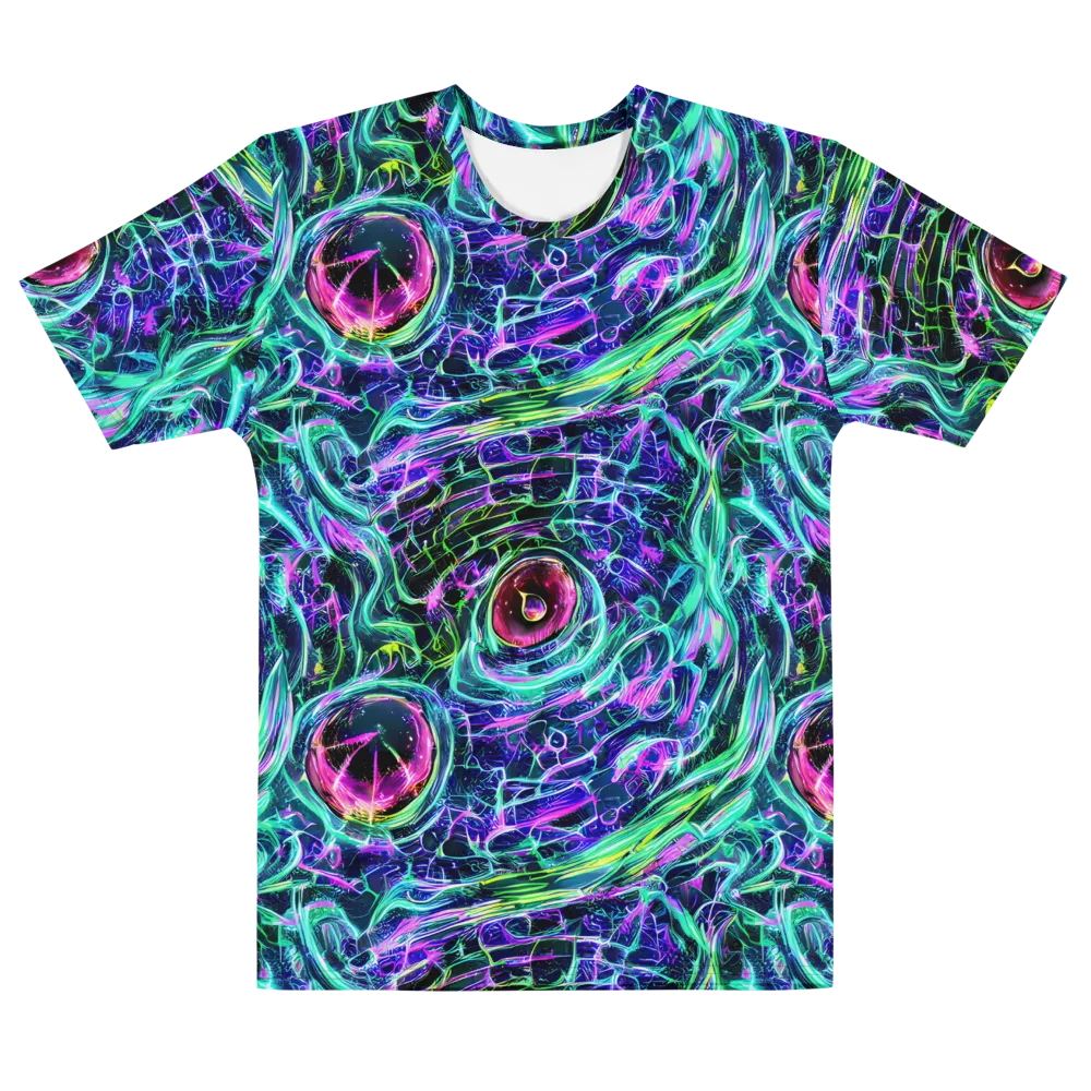 Chalmers Vortex on Men's Cotton Crew Neck T-Shirt — Front