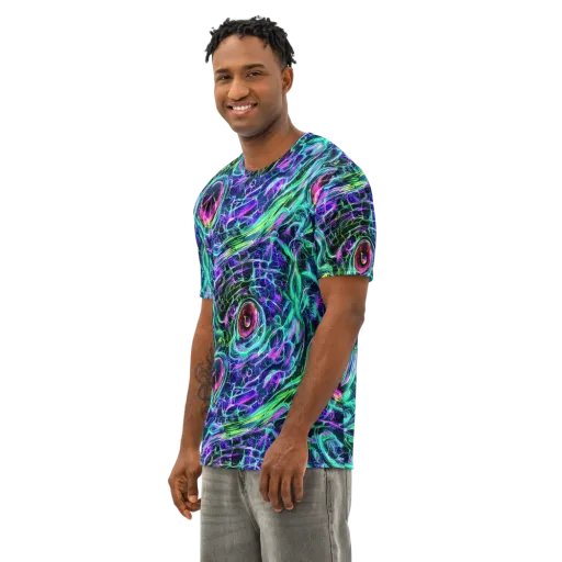 Chalmers Vortex on a Men's Cotton Crew Neck T-Shirt