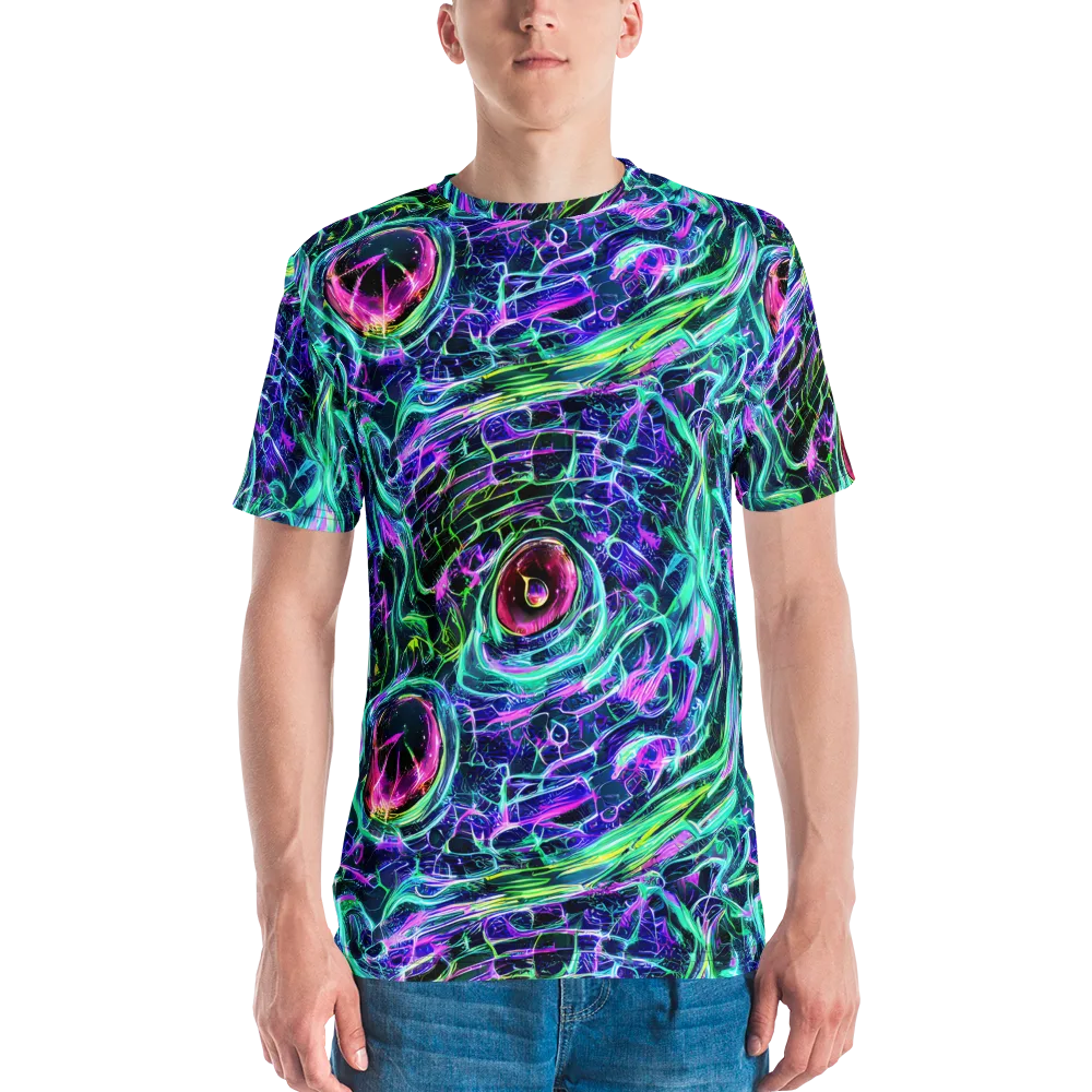 Chalmers Vortex on Men's Crew Neck T-Shirt — Front