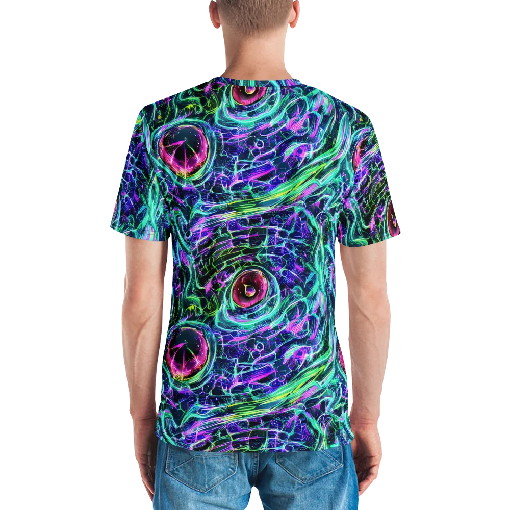 Chalmers Vortex on Men's Crew Neck T-Shirt — Back