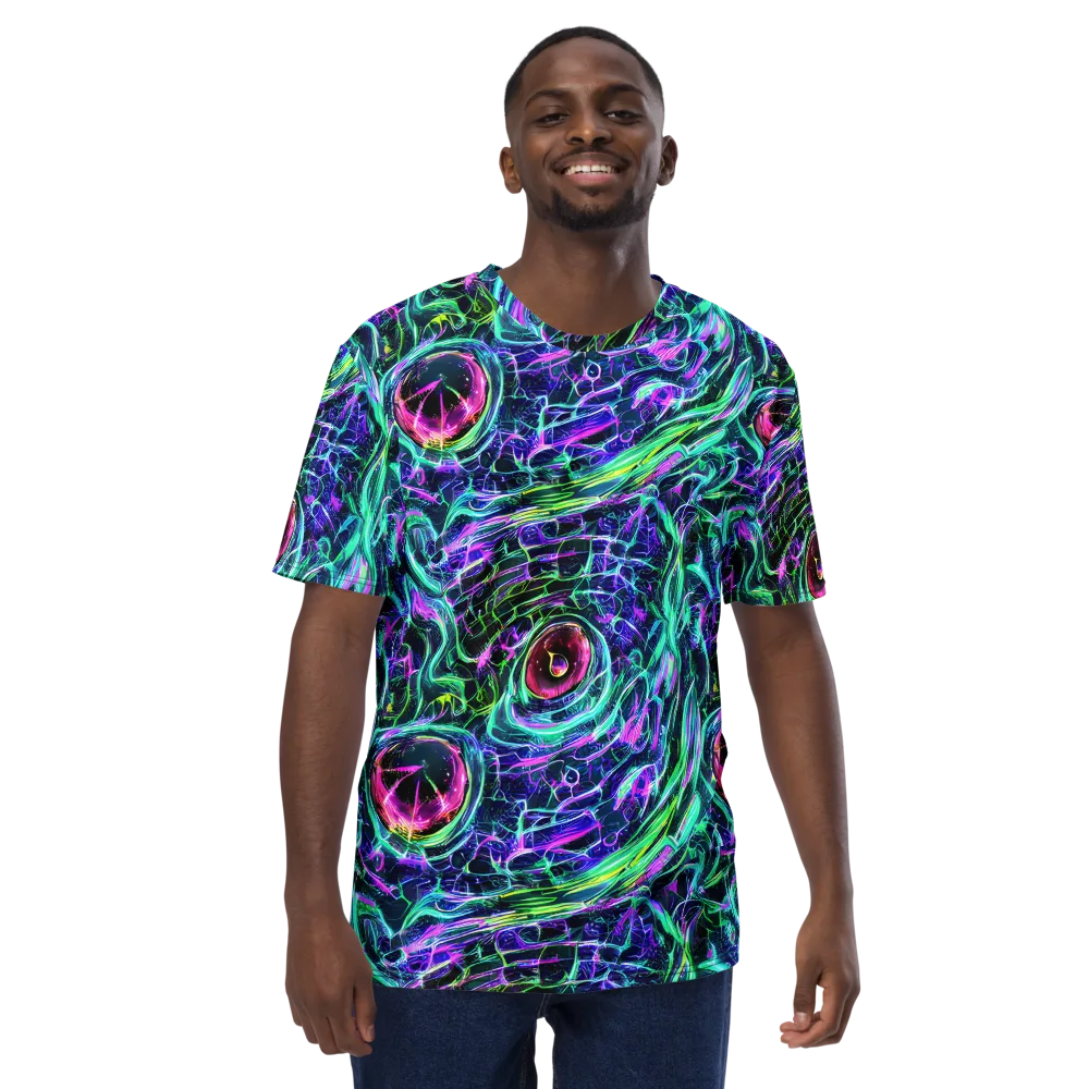 Chalmers Vortex on Men's Crew Neck T-Shirt — Front