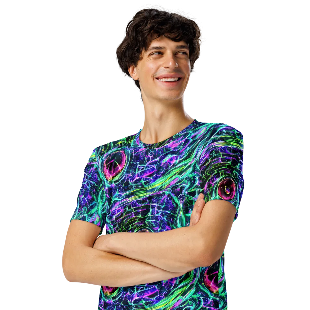 Chalmers Vortex on Men's Crew Neck T-Shirt — Left Front