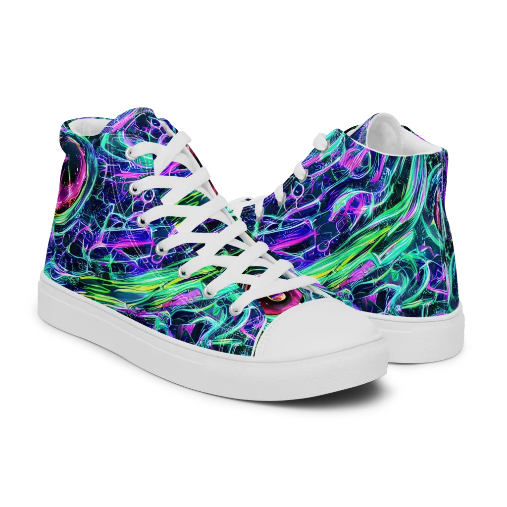Chalmers Vortex on Men's High Top Canvas Shoes — Right