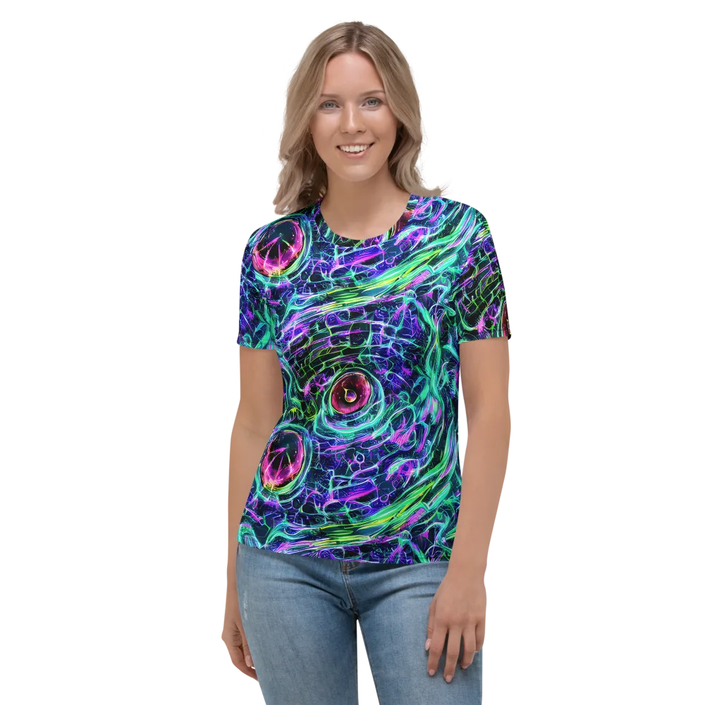 Chalmers Vortex on Women's Crew Neck T-Shirt — Front