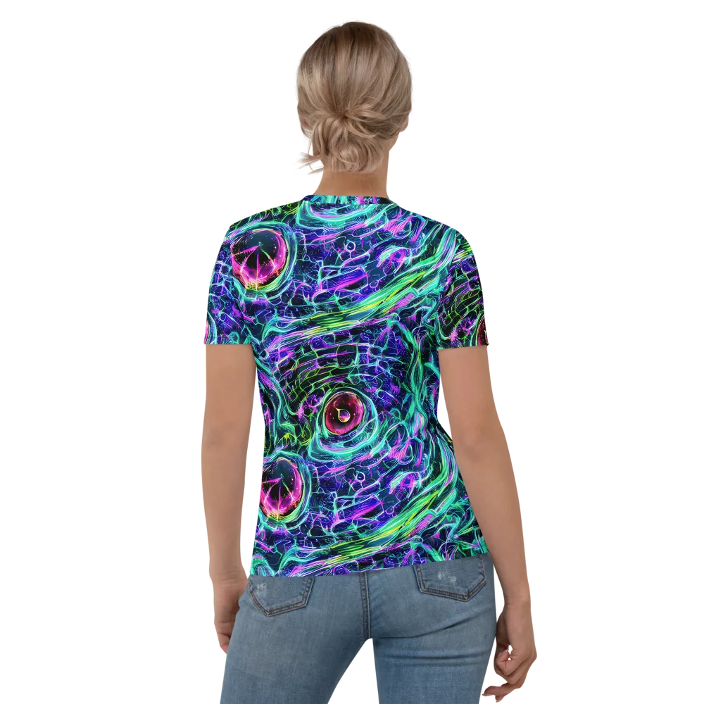 Chalmers Vortex on Women's Crew Neck T-Shirt — Back