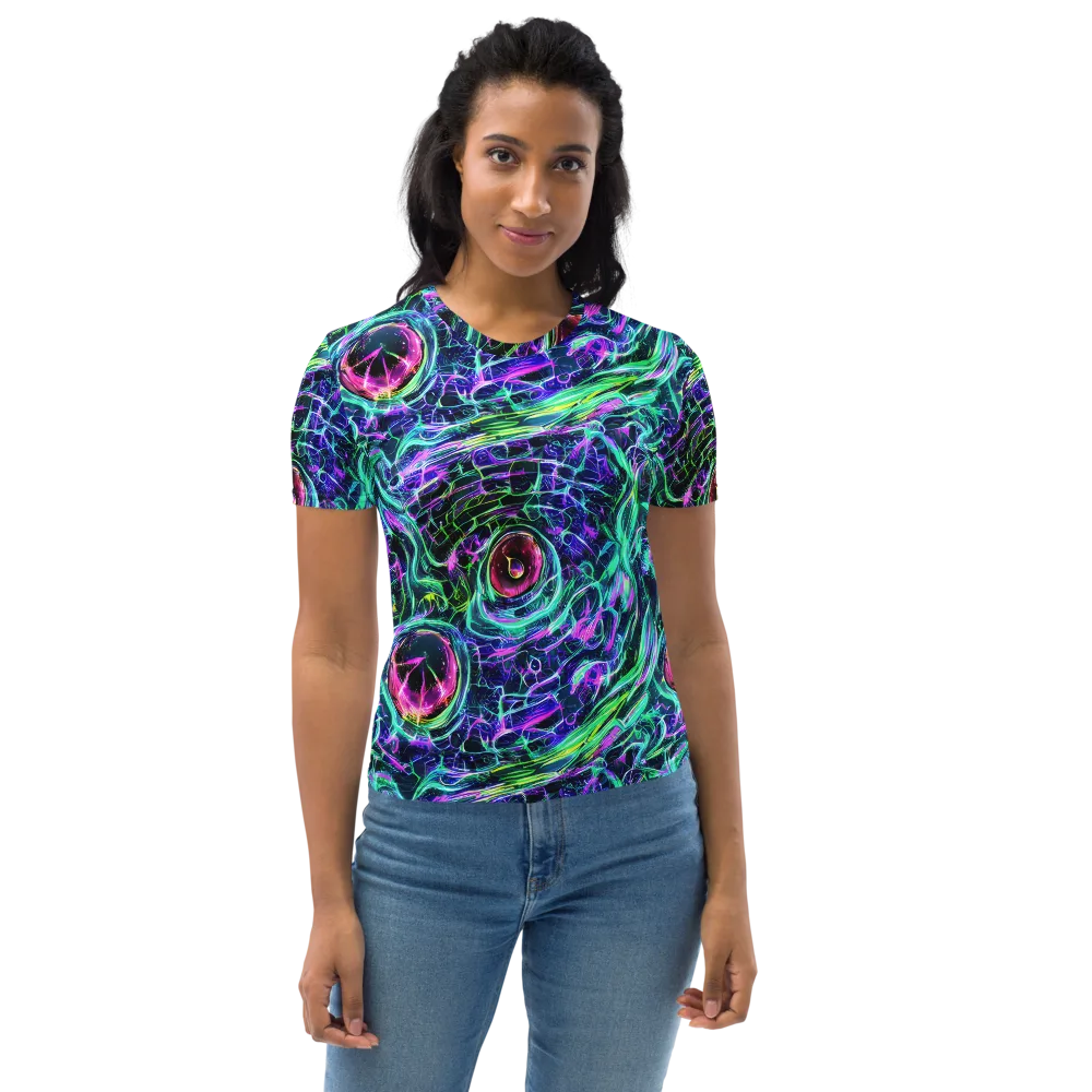 Chalmers Vortex on Women's Crew Neck T-Shirt — Front