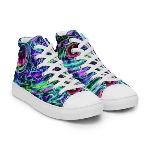 Chalmers Vortex on a Women's High Top Canvas Shoes