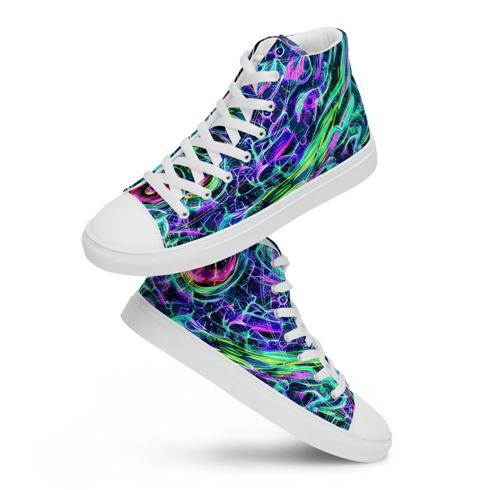 Chalmers Vortex on Women's High Top Canvas Shoes — Front