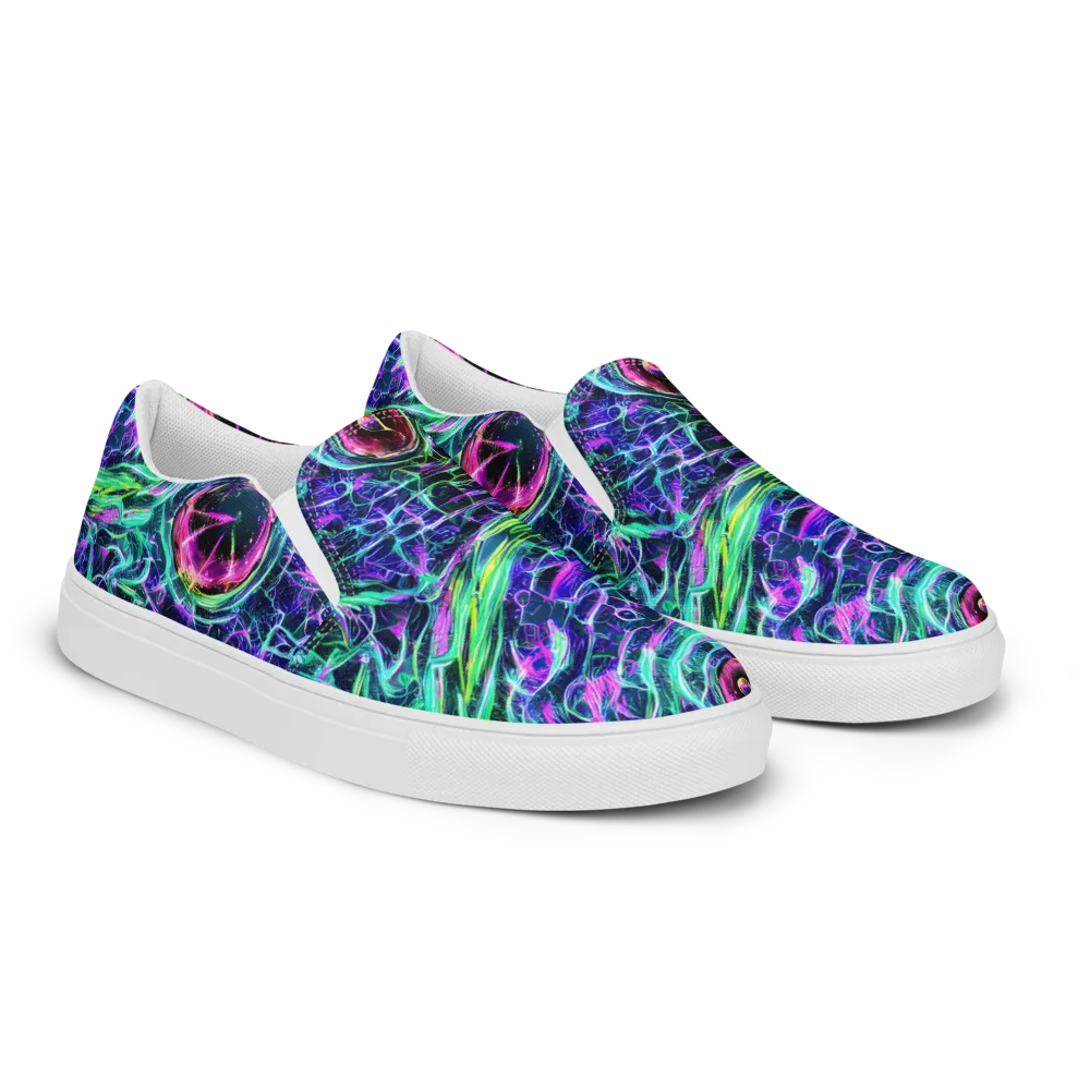 Chalmers Vortex on Men's Slip-On Canvas Shoes — Right Front