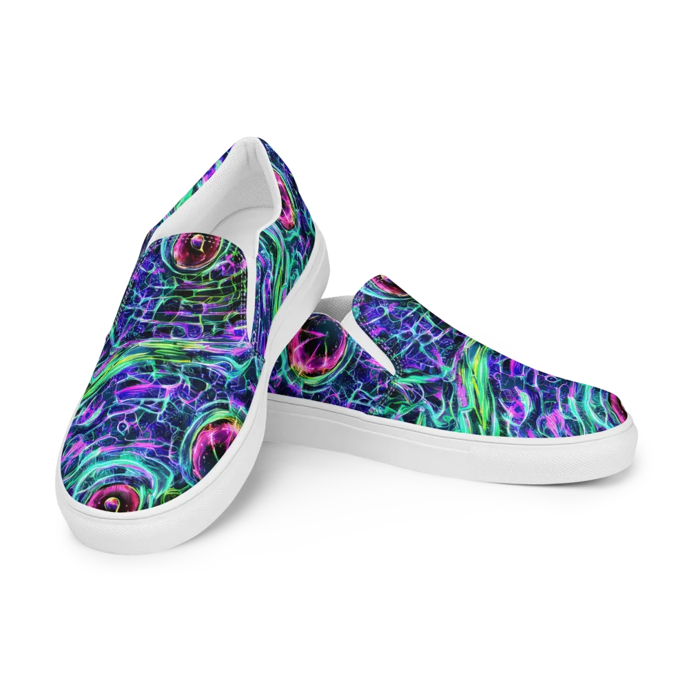 Chalmers Vortex on Men's Slip-On Canvas Shoes — Left Front