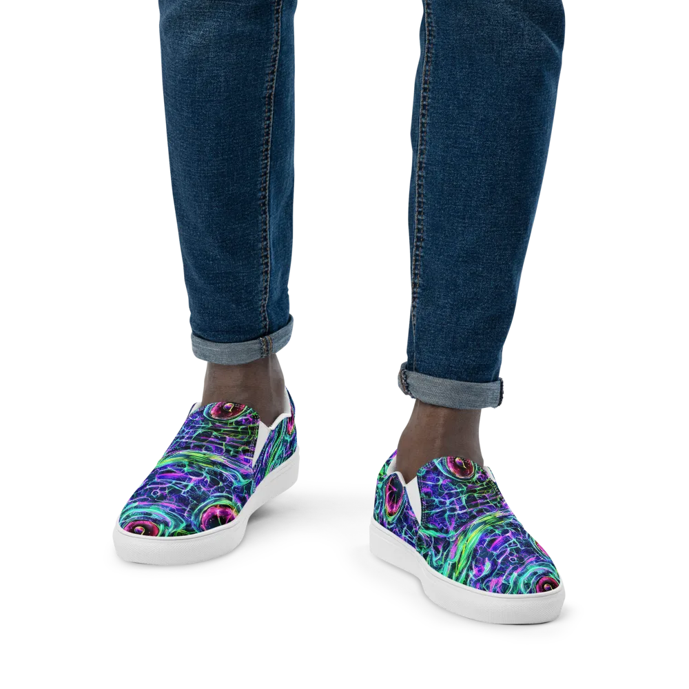 Chalmers Vortex on Men's Slip-On Canvas Shoes — Front