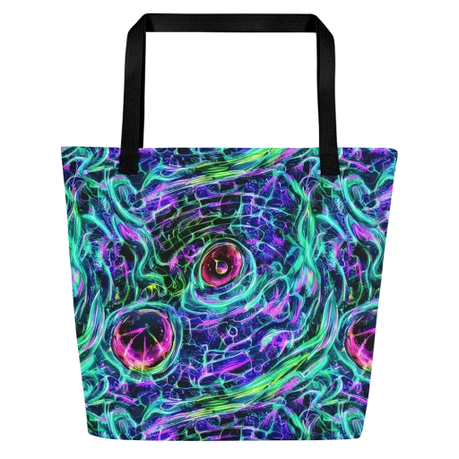Chalmers Vortex on a Large Tote Bag W/ Pocket