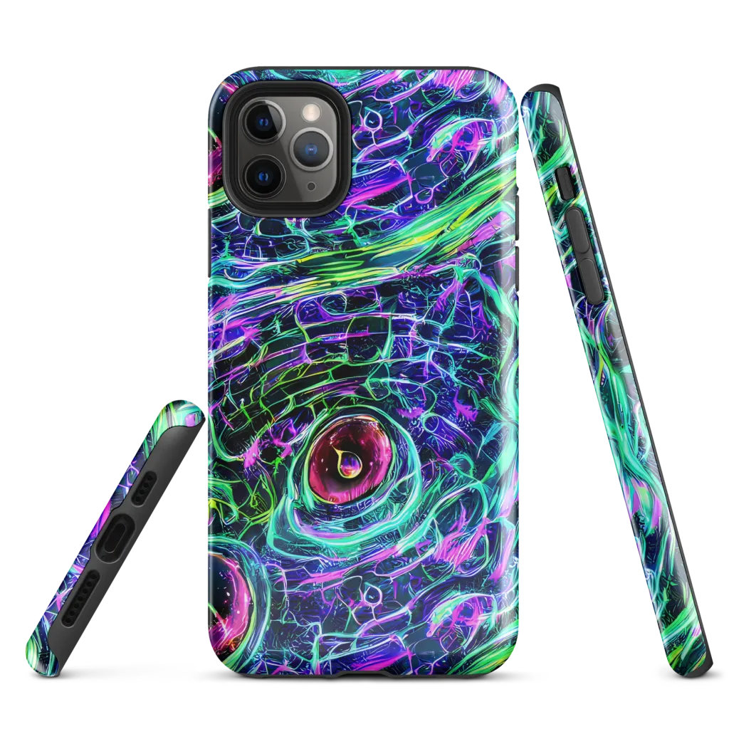 Chalmers Vortex on Tough Case for iPhone® — Front