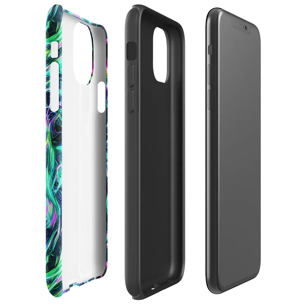 Chalmers Vortex on Tough Case for iPhone® — Right