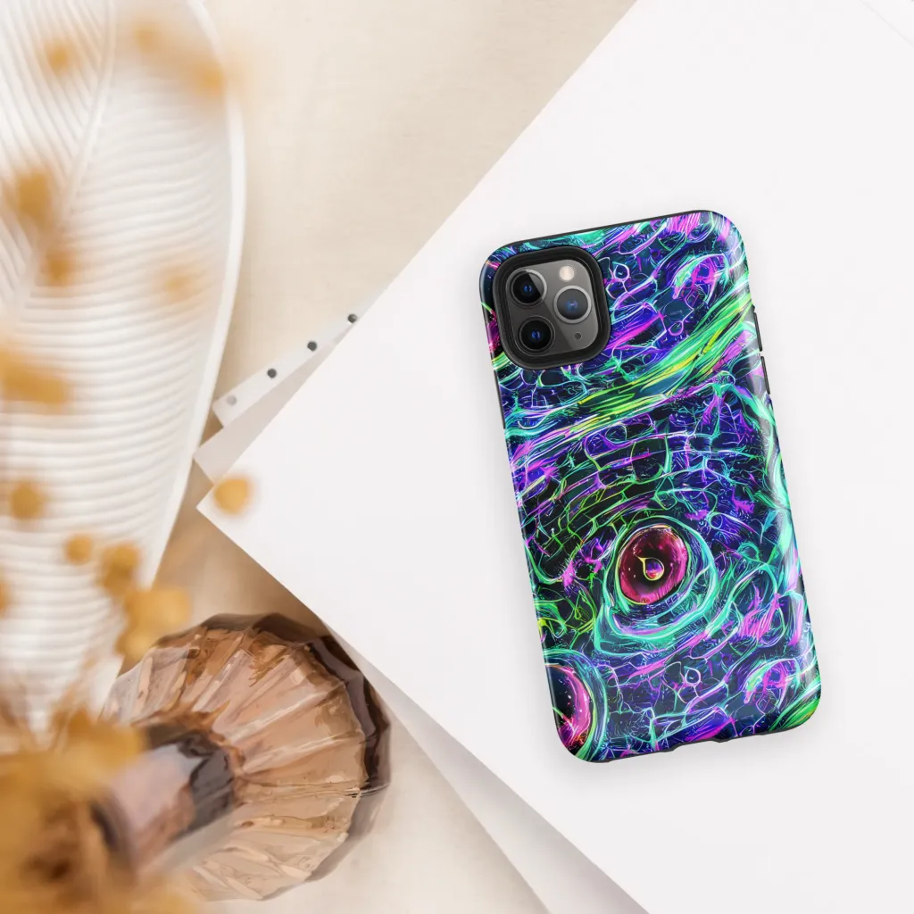 Chalmers Vortex on Tough Case for iPhone® — Front