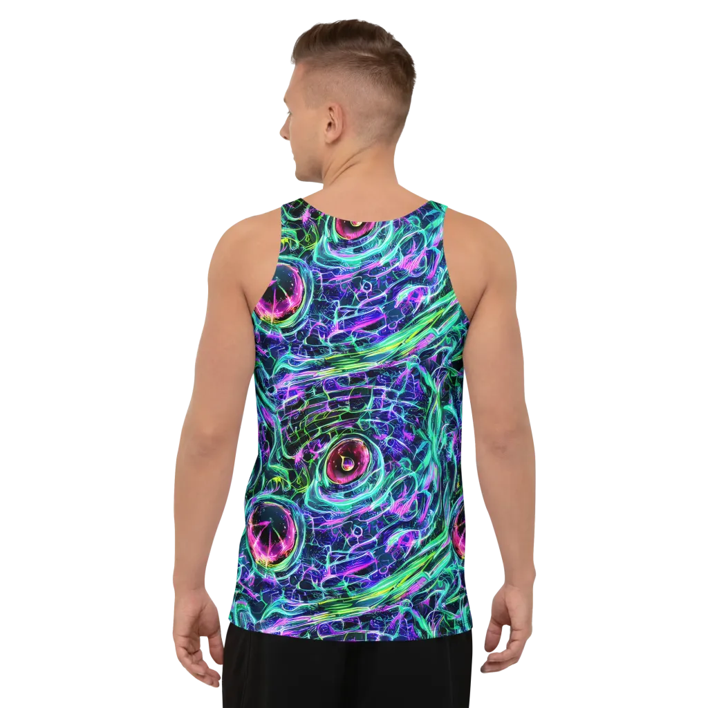 Chalmers Vortex on Men's Tank Top — Back