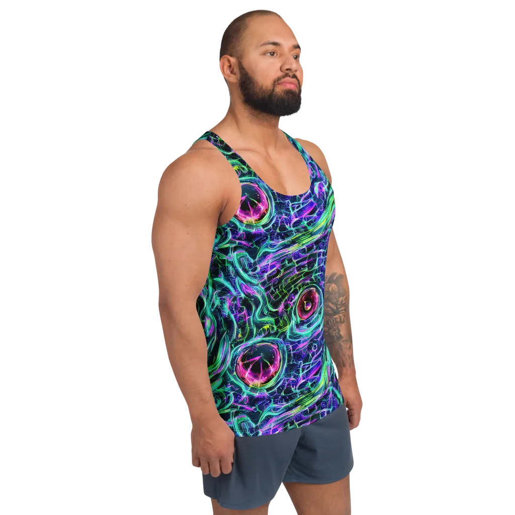 Chalmers Vortex on Men's Tank Top — Right Front