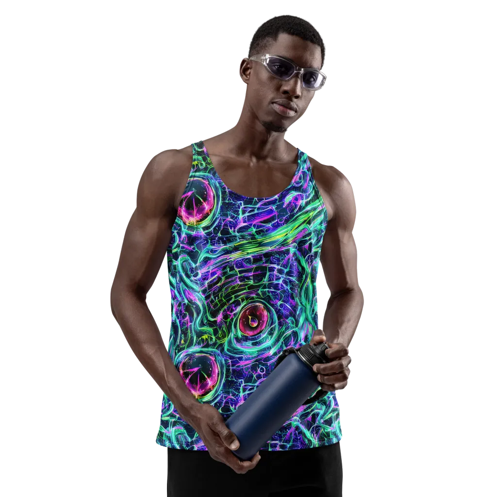 Chalmers Vortex on Men's Tank Top — Front