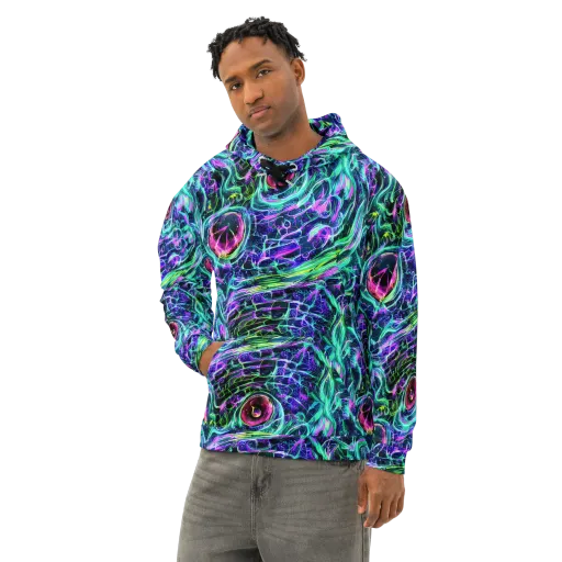 Chalmers Vortex on a Cotton Hoodie