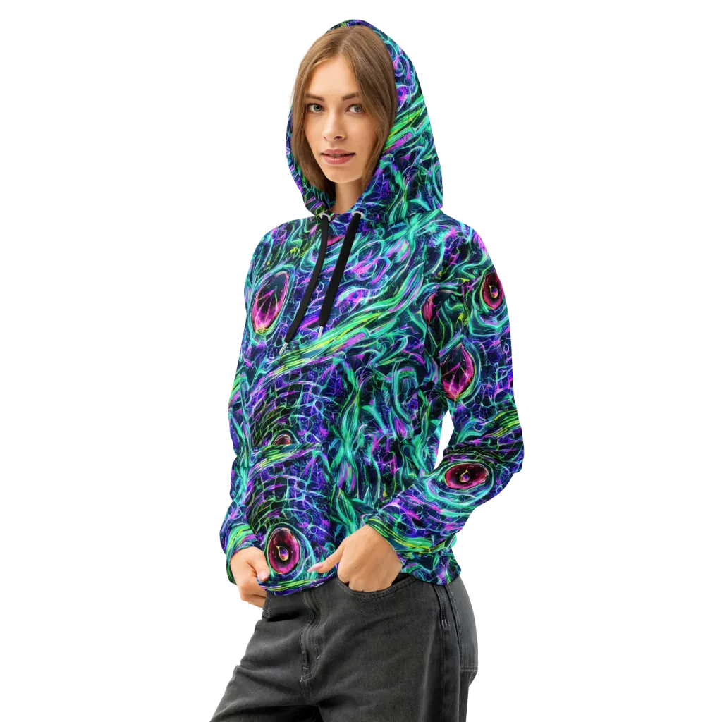 Chalmers Vortex on Cotton Hoodie — Left Front