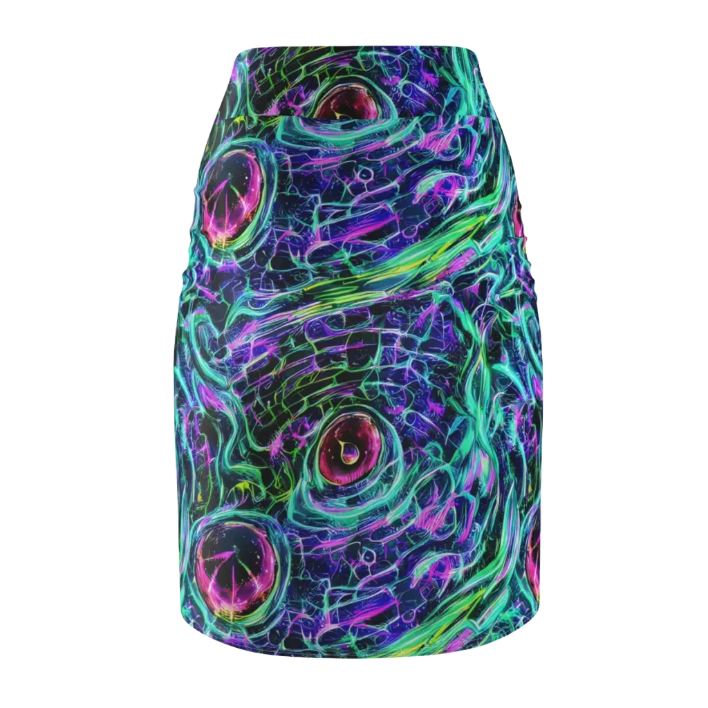 Chalmers Vortex on Pencil Skirt — Back