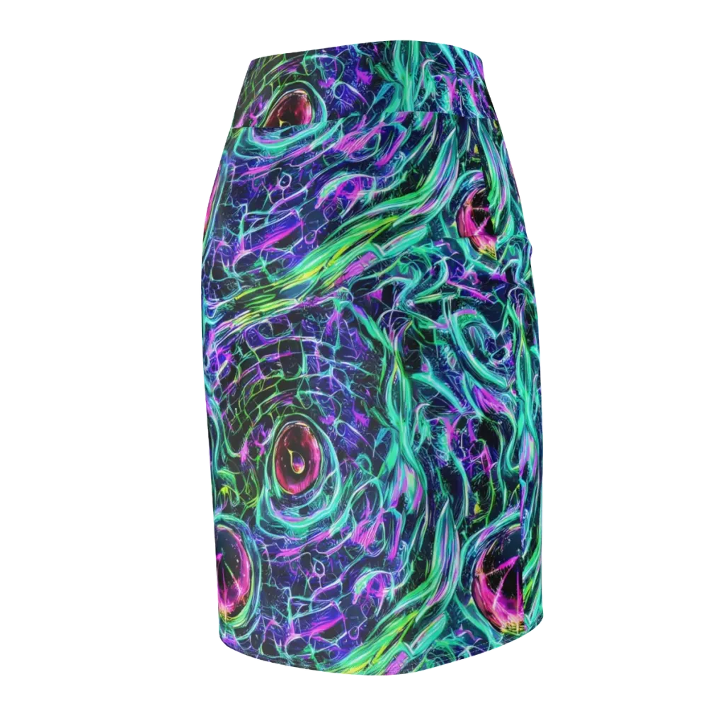 Chalmers Vortex on Pencil Skirt — Back Side