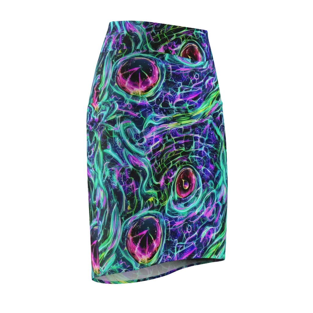Chalmers Vortex on Pencil Skirt — Front Side