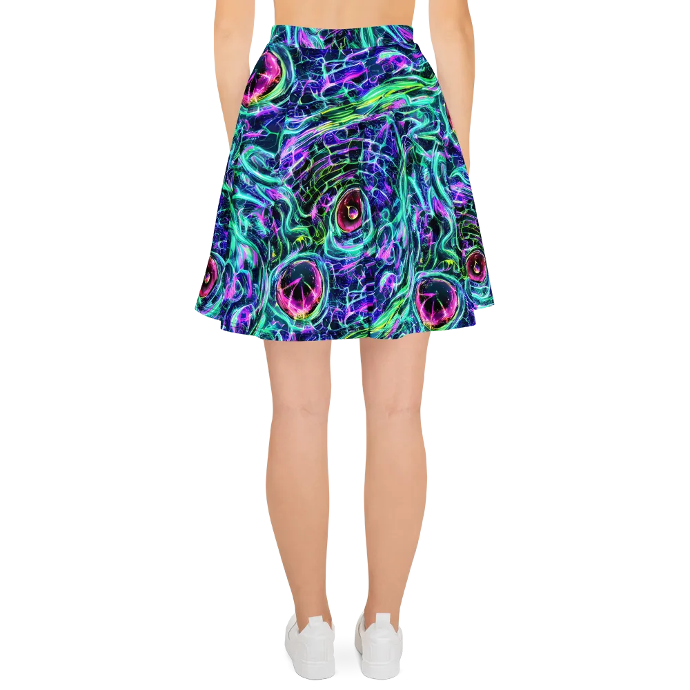 Chalmers Vortex on Skater Skirt — Back