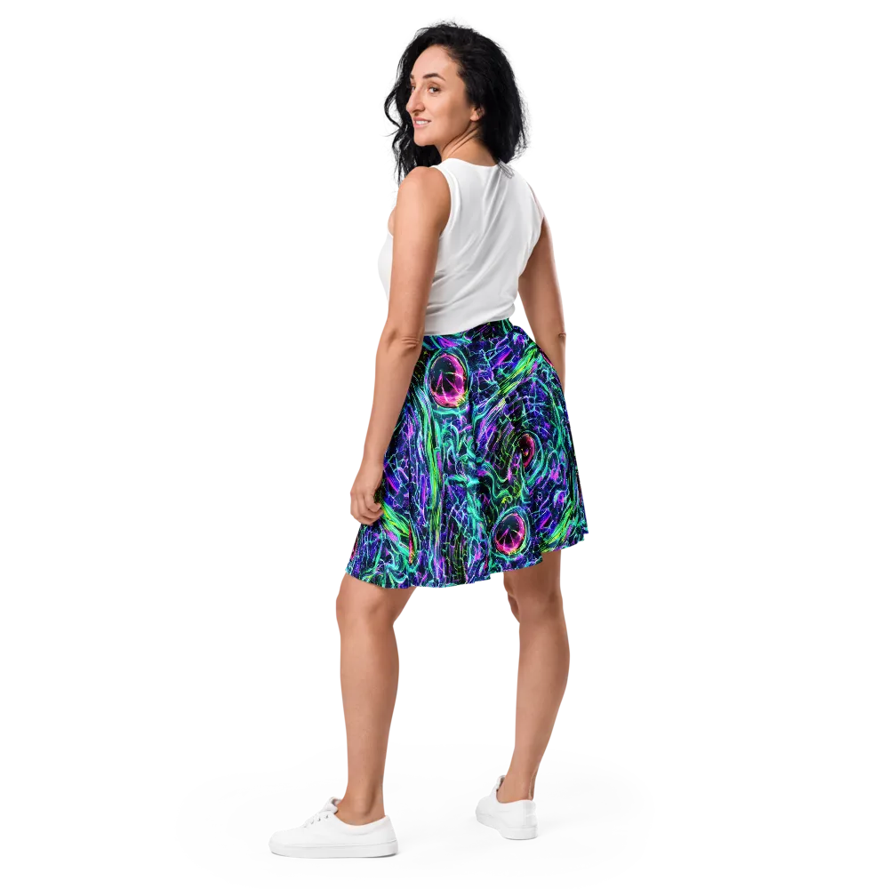 Chalmers Vortex on Skater Skirt — Back