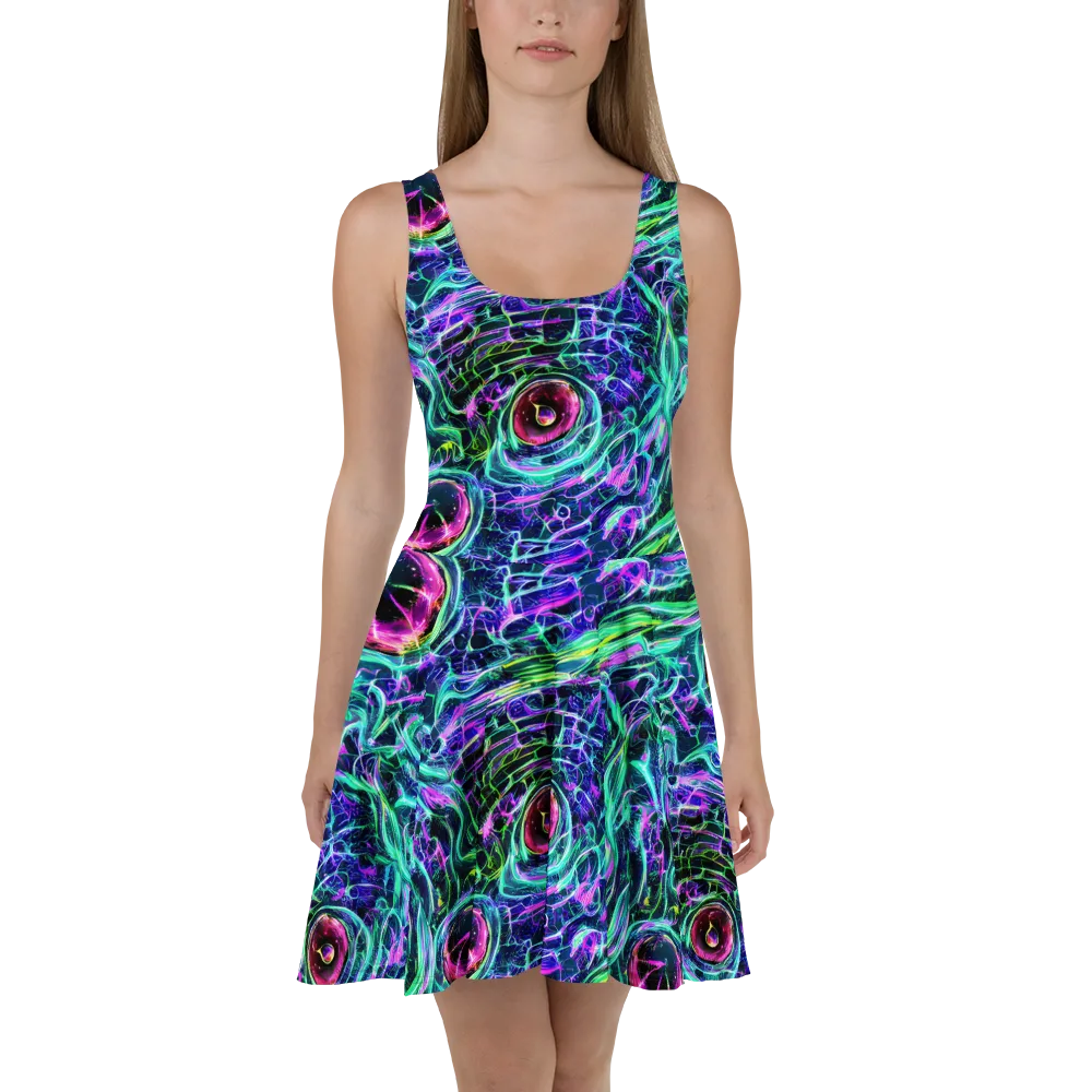Chalmers Vortex on Skater Dress — Front