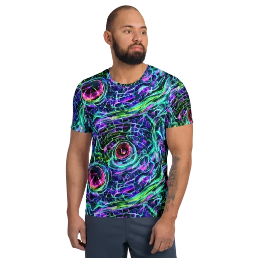 Chalmers Vortex on a Men's Athletic T-Shirt