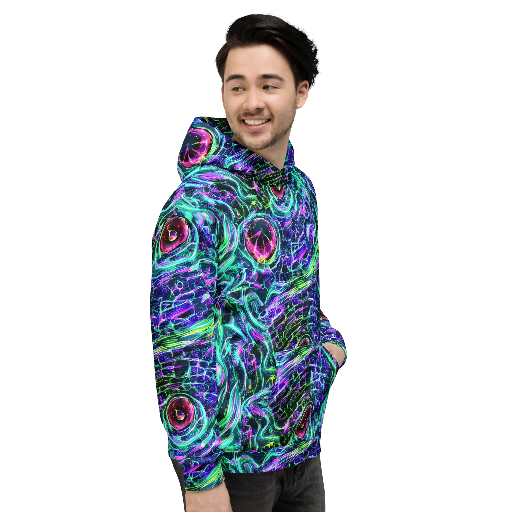 Chalmers Vortex on Hoodie — Right
