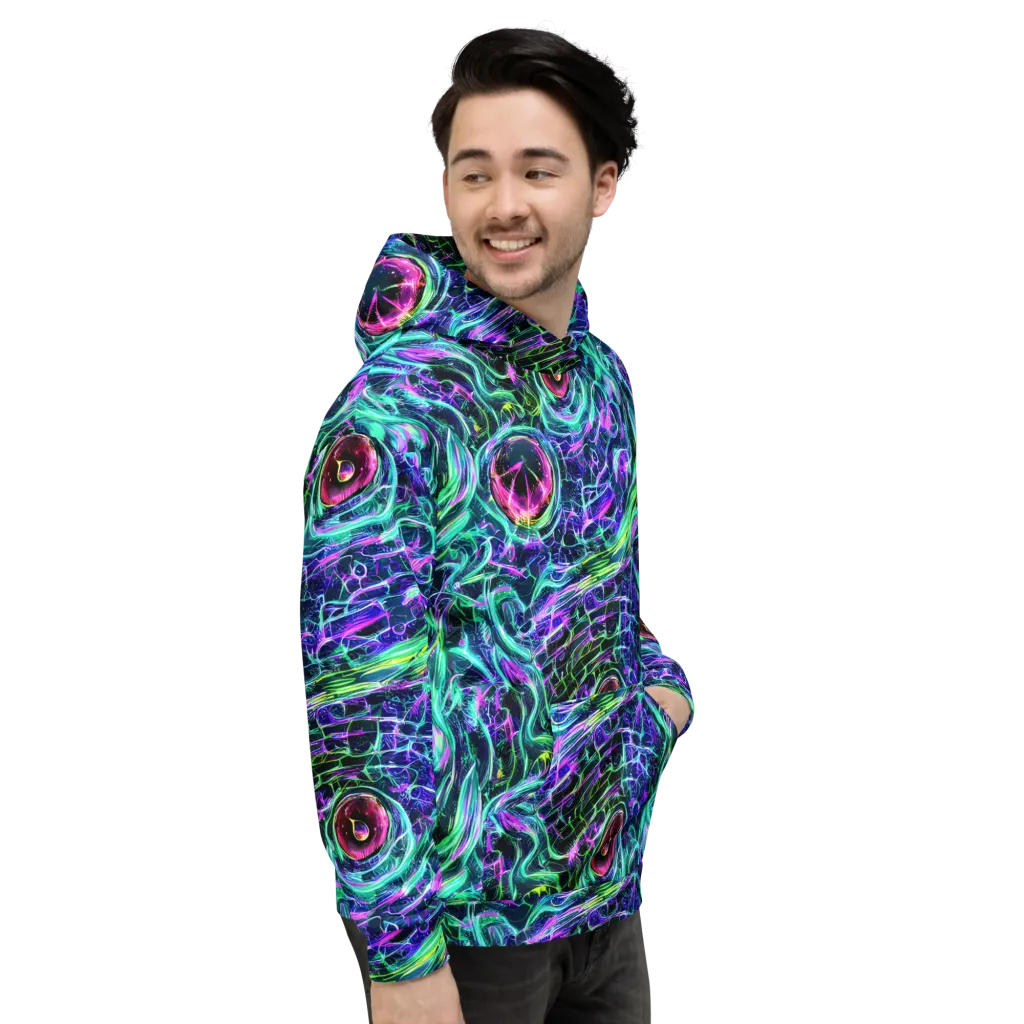Chalmers Vortex on Hoodie — Right