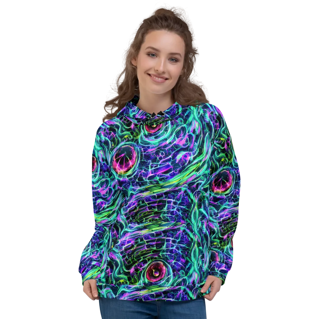 Chalmers Vortex on Hoodie — Front