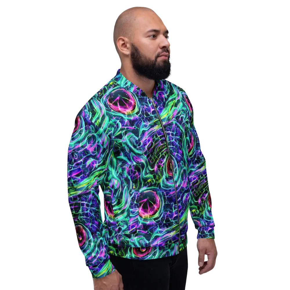 Chalmers Vortex on Bomber Jacket — Right