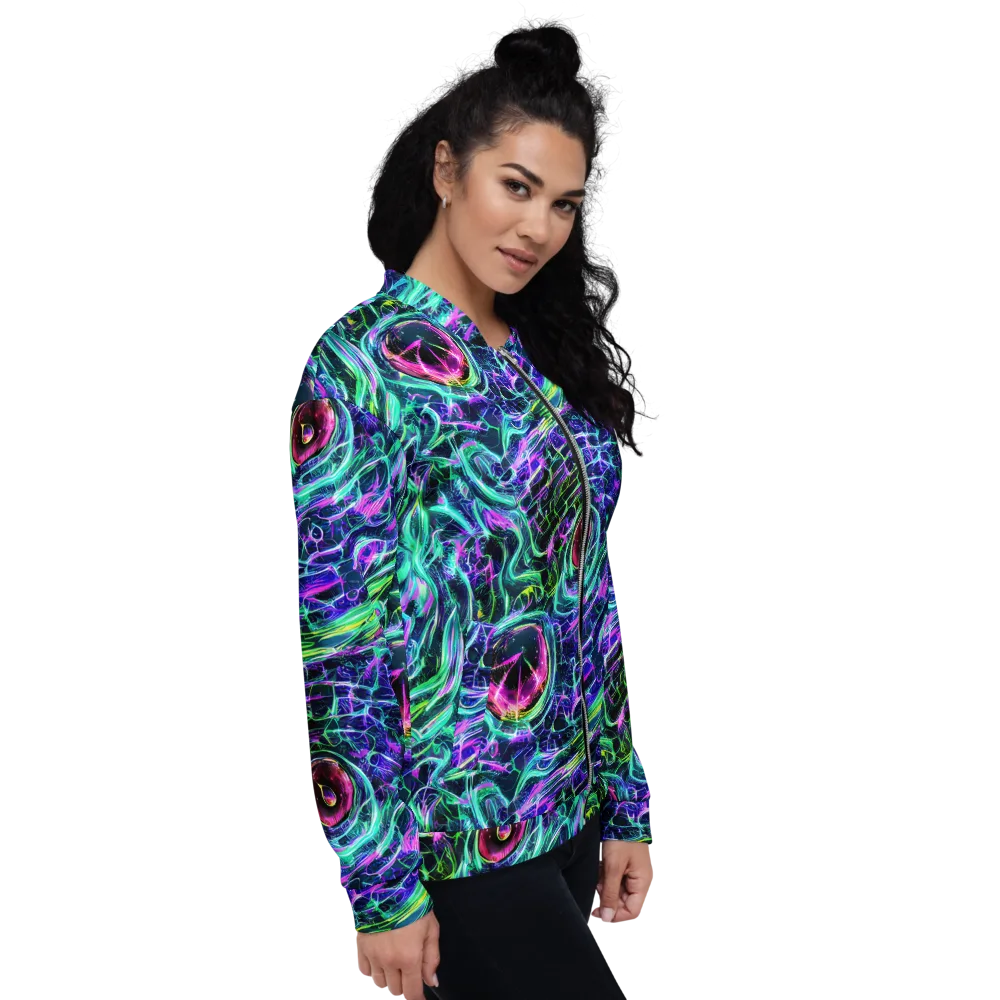 Chalmers Vortex on Bomber Jacket — Right