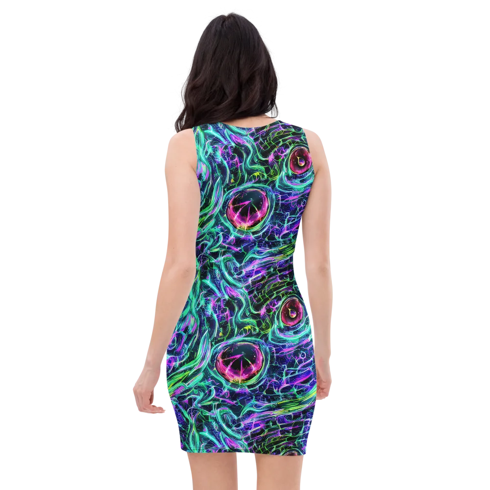 Chalmers Vortex on Bodycon Dress — Back