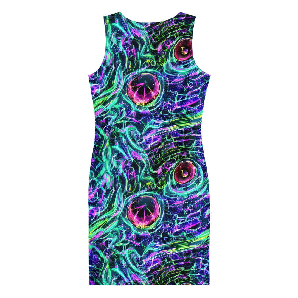 Chalmers Vortex on Bodycon Dress — Back