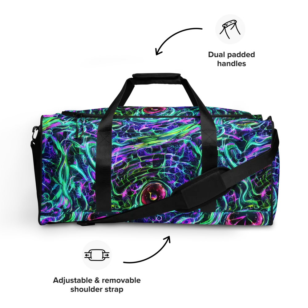 Chalmers Vortex on Duffle Bag — Front